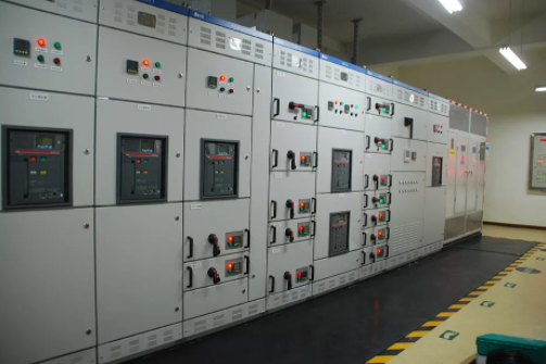鐵路配電站現(xiàn)場圖示